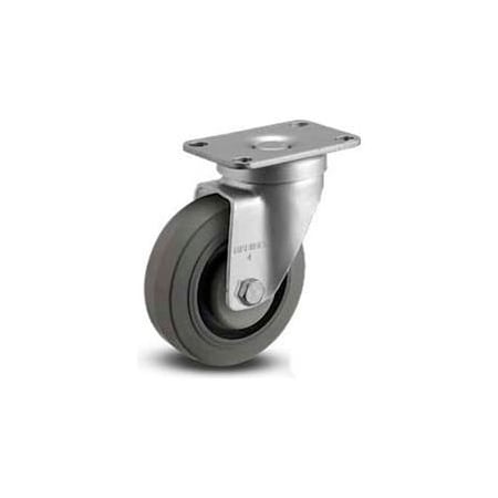 Casters Wheels & Industrial Handling Albion Institutional Caster - Swivel 4in Diameter 325 Lb. Cap. - DCXS04031-S